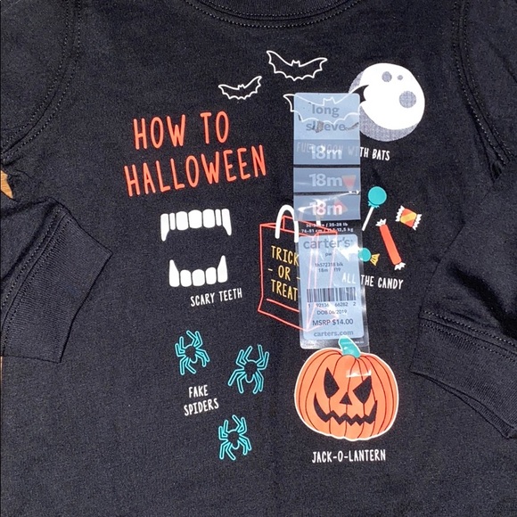 🎃New Halloween Long Sleeve T-shirt - Picture 2 of 5